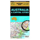 UBD Gregorys Australien-Karte