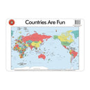 Leren kan leuke placemat zijn