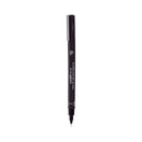 Uni-ball Pin Fineliner Pen Black (Wallet of 3)