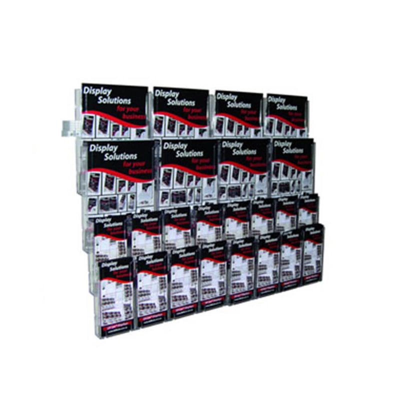 Présentoir porte-brochures Deflecto LitLoc