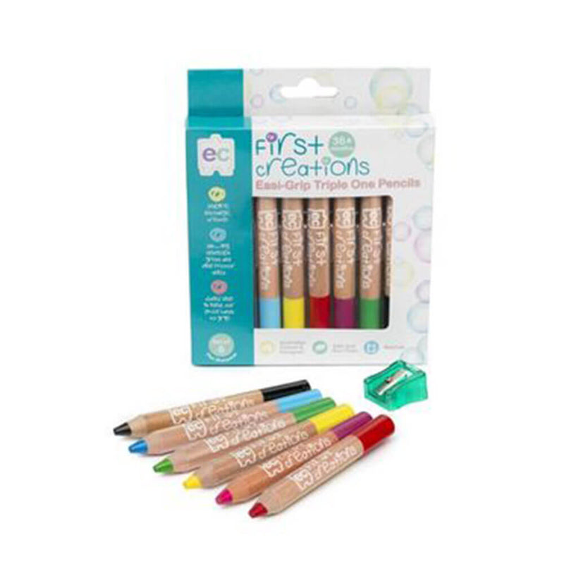 Crayon de couleur aquarelle First Creations Easi-Grip