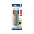 Staedtler Metallic Marker Assorted Colours (5pk)