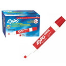 Marqueur pour tableau blanc à pointe biseautée effaçable à sec Expo 12pk