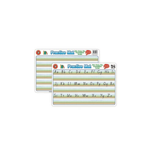 Learning Can Be Fun Dirt Grass Sky Practise Mat