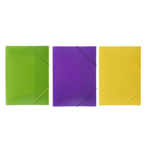 Marbig Soft Touch Brights Document Wallet (A4)