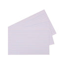 Quill Ruled System Cards 100pk (Blanc)
