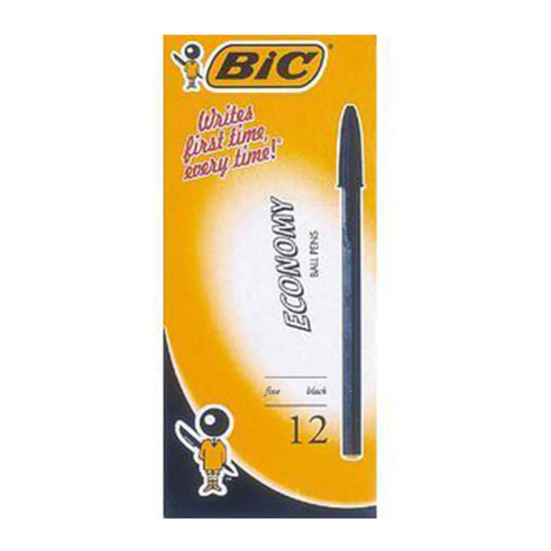 Stylo à bille BiC Economy moyen (12/boîte)