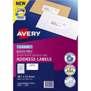 Avery Laser Quick Peel Adres Labels