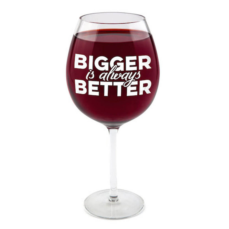 Bigmouth gigantisch wijnglas