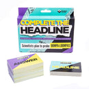 FizzCreations Complete The Headline Game