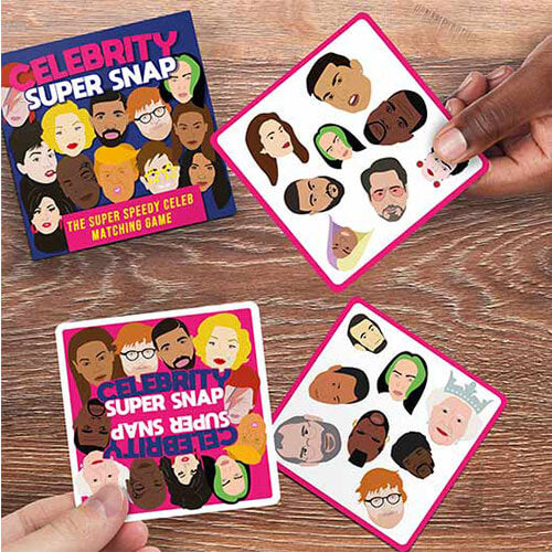 Gift Republic Celebrity Super Snap Card Game
