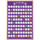 Gift Republic 100 Bucket List Scratch Poster