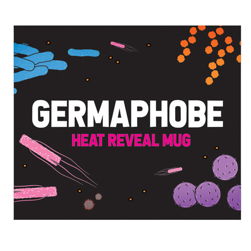Gift Republic Germaphobe Heat Changing Reveal Mug